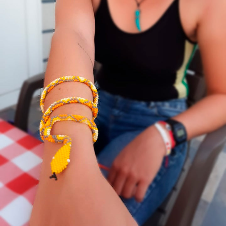 Brazalete de Serpiente - PITON RETICULADA
