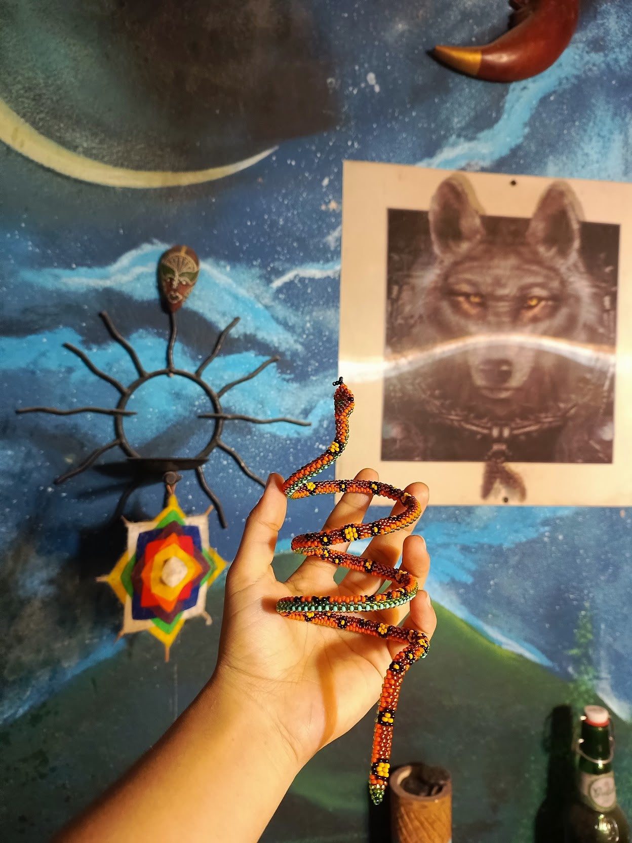 Brazalete de Serpiente - BOA ARCOIRIS