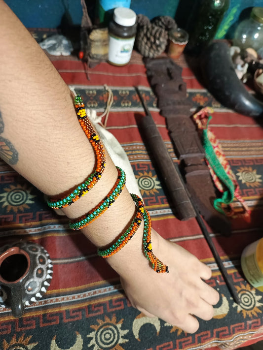 Brazalete de Serpiente - BOA ARCOIRIS