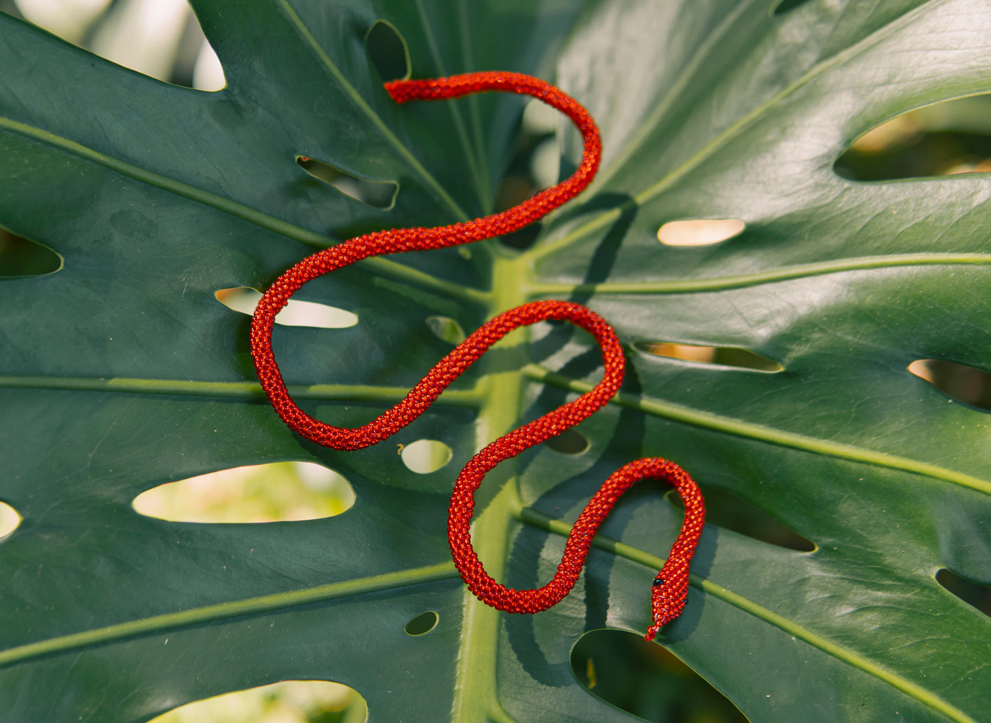 Brazalete de Serpiente - ROJO