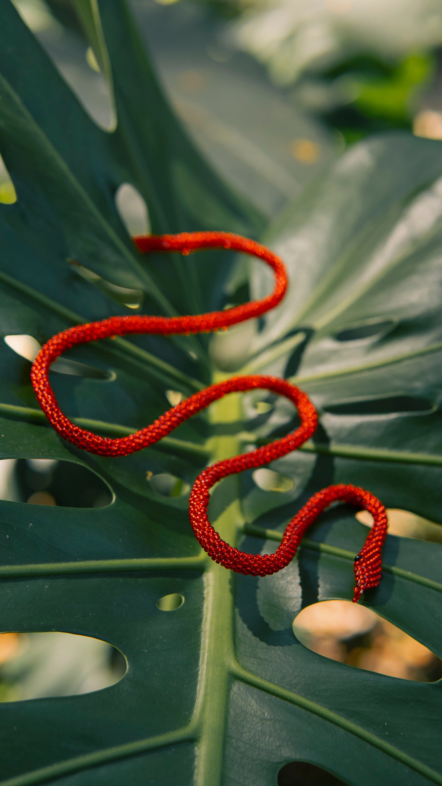 Brazalete de Serpiente - ROJO
