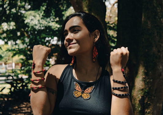 Brazalete de Serpiente - CORAL RABO DE AJÍ