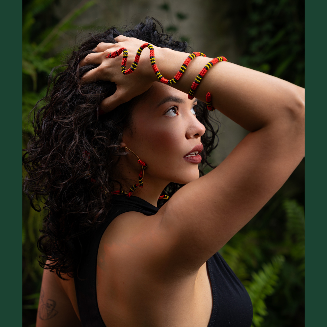 Brazalete de Serpiente – Coral acuática | Micrurus surinamensis