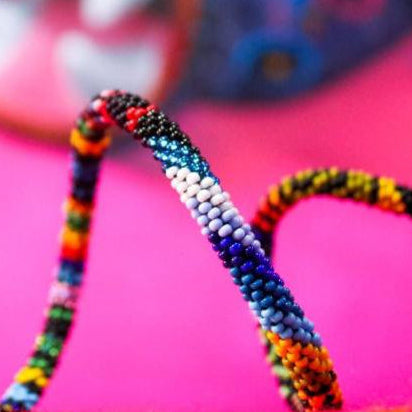 Brazalete de Serpiente HUICHOL
