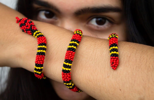 Brazalete de Serpiente - CORAL ACUÁTICA