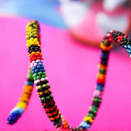 Brazalete de Serpiente HUICHOL