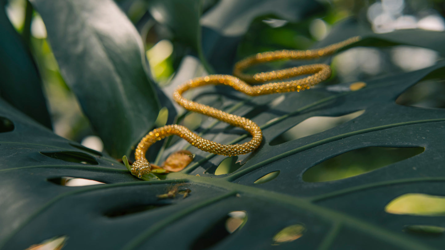 Brazalete de Serpiente - DORADO MÍSTICO