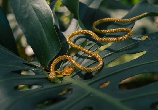 Brazalete de Serpiente - DORADO MÍSTICO