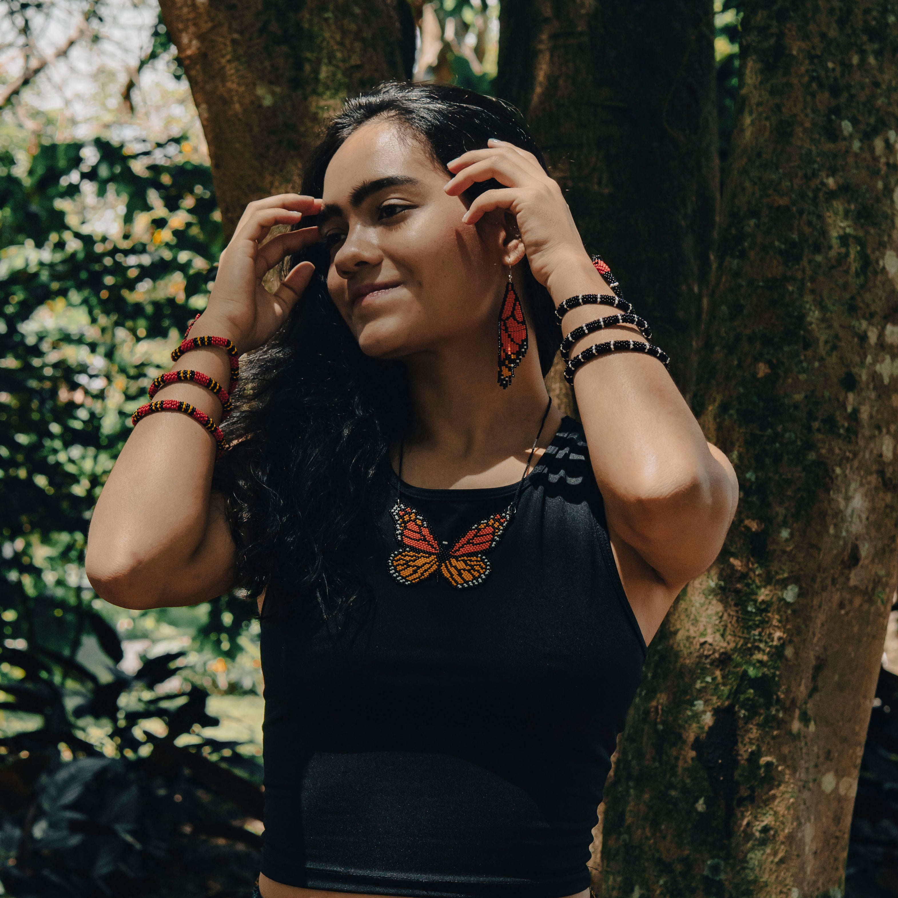 Brazalete de Serpiente – Coral Rabo de Ají | Micrurus mipartitus