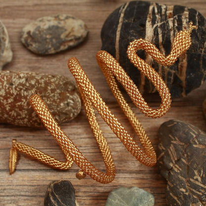 Brazalete de Serpiente - DORADO MÍSTICO